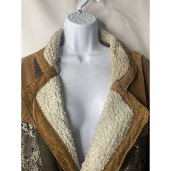 Vintage De Piel Womens Leather Jacket Size Large Southwestern Country Girl Fall - Picture 3 of 12